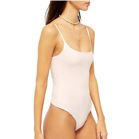 Free People Basique Bodysuit Color Ballet - Picture 10 of 13